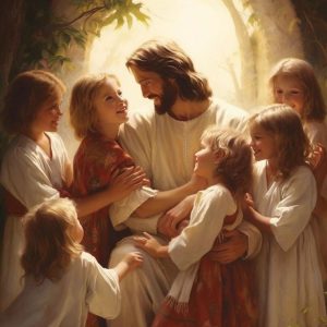 Ảnh Công Giáo Chúa Giêsu với Trẻ Em