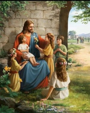 Ảnh Công giáo_ Chúa Giêsu với trẻ em