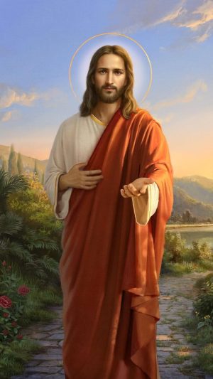 Ảnh công giáo - Chúa Giêsu giơ tay đón