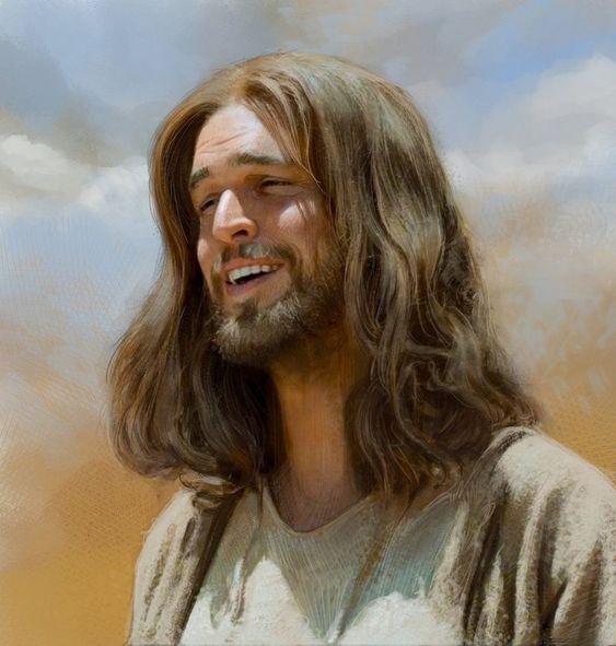 Ảnh Công Giáo-chân dung chúa Giêsu-Chúa cười 35