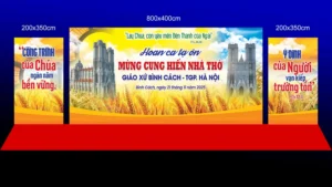 Phông Lễ tạ ơn Khánh thành nhà thờ