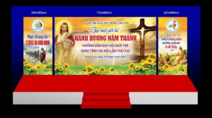 Anhconggiao.net - Phông sân khấu ĐHGT